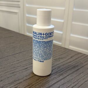 NWT Malin + Goetz vitamin e face moisturizer